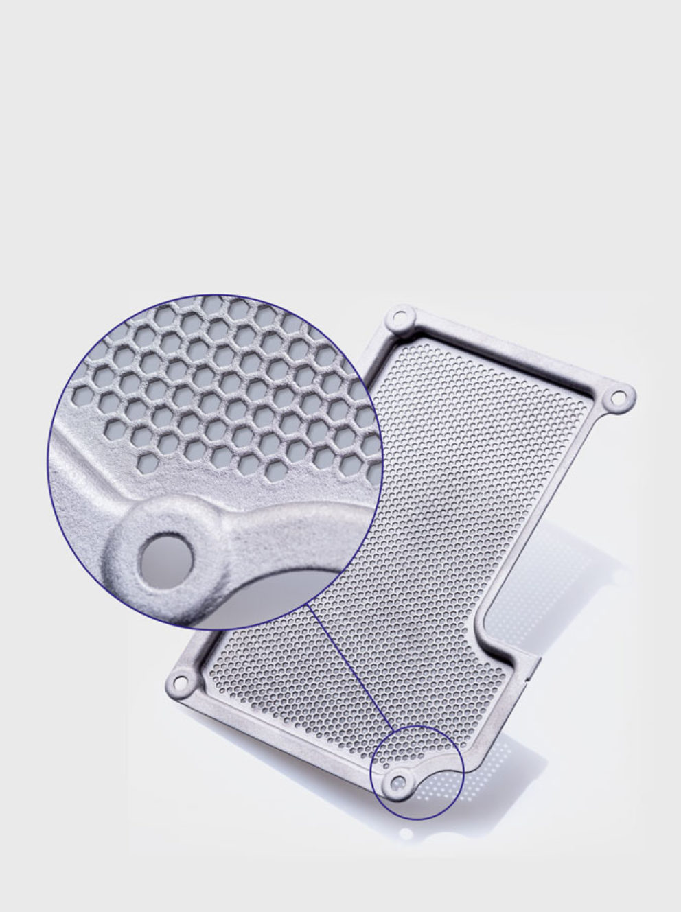 3D-gedrucktes Blechteil